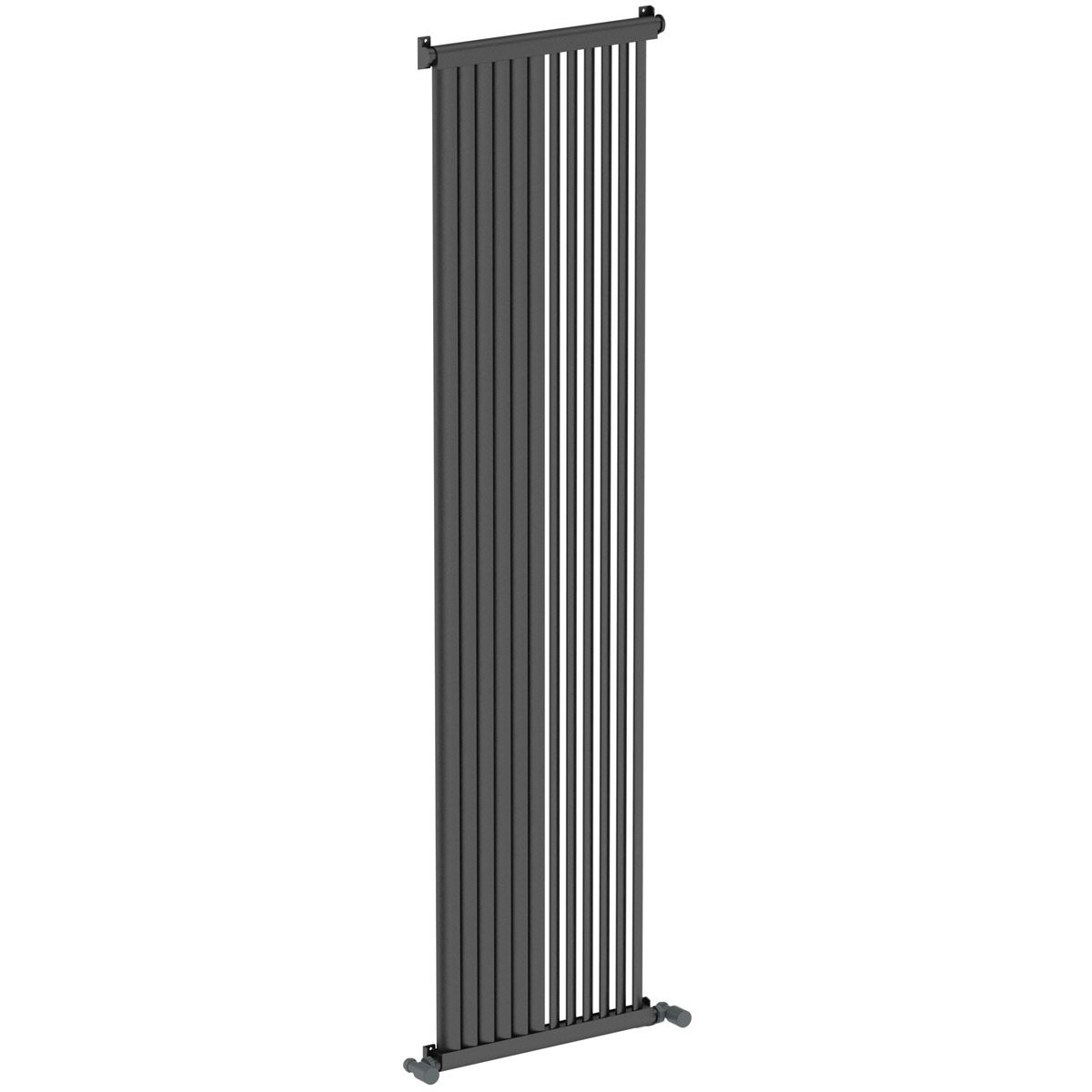 Mode Zephyra Anthracite Vertical Radiator 1800 X 468 | VictoriaPlum.com