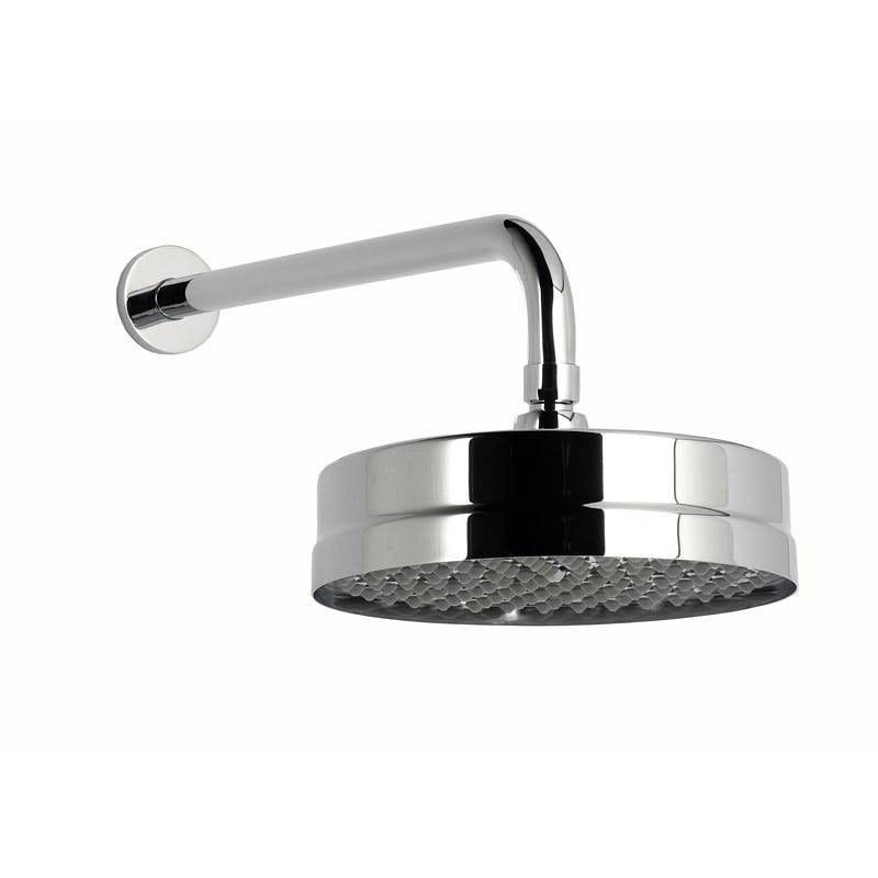 The Bath Co. Camberley shower head with curved round wall ...