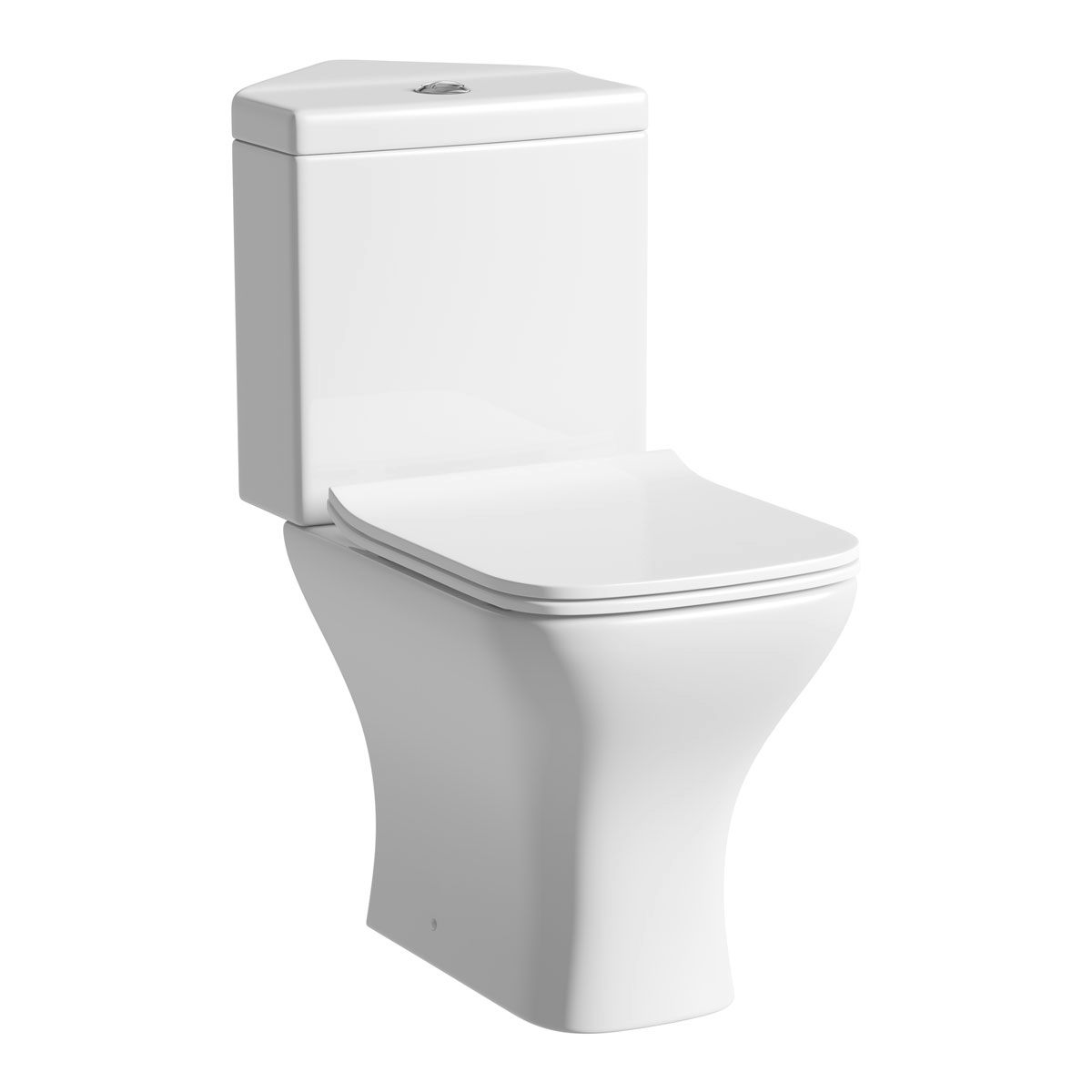 Orchard Derwent square  compact corner close  coupled toilet  