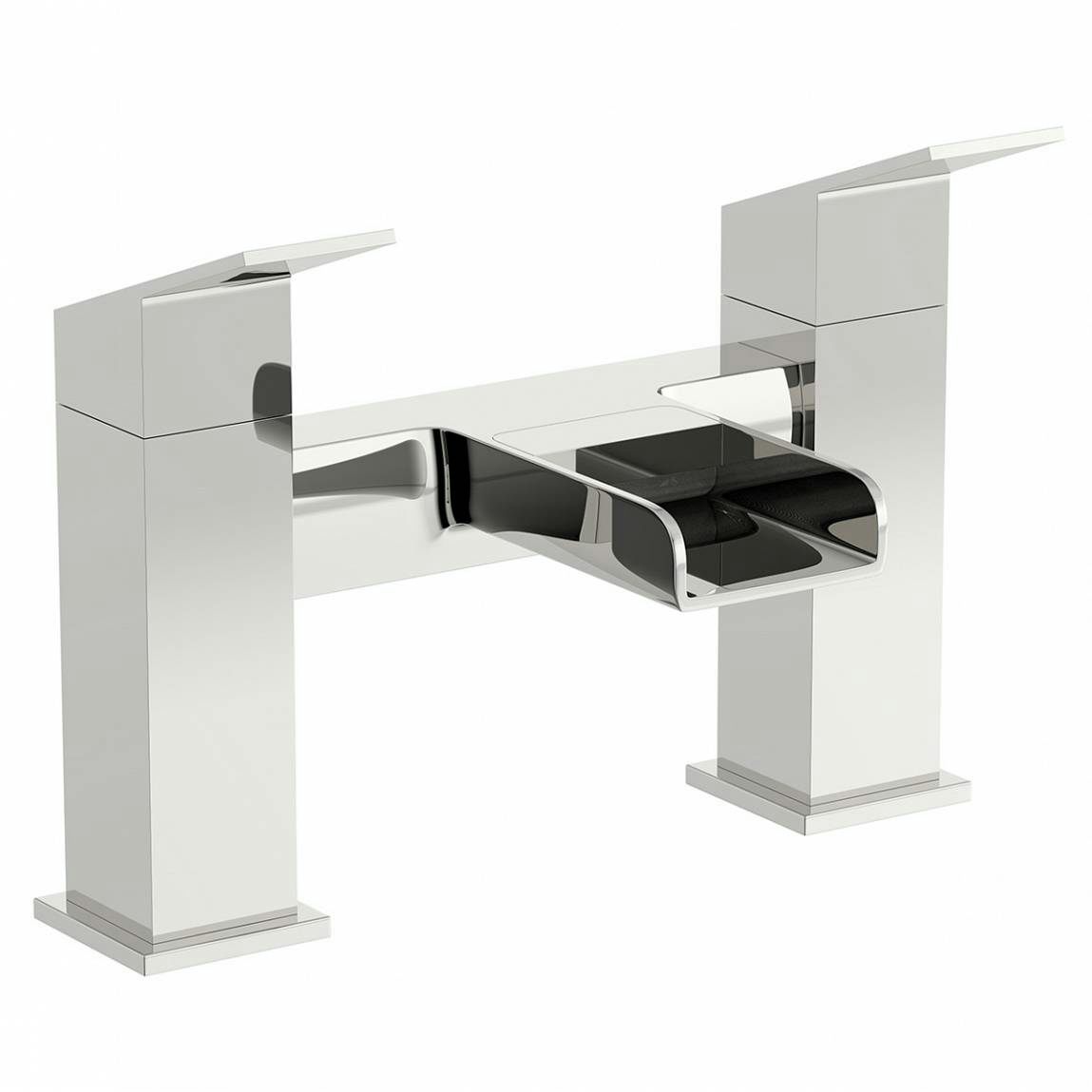 Orchard Wye Waterfall Basin And Bath Mixer Tap Pack VictoriaPlumcom